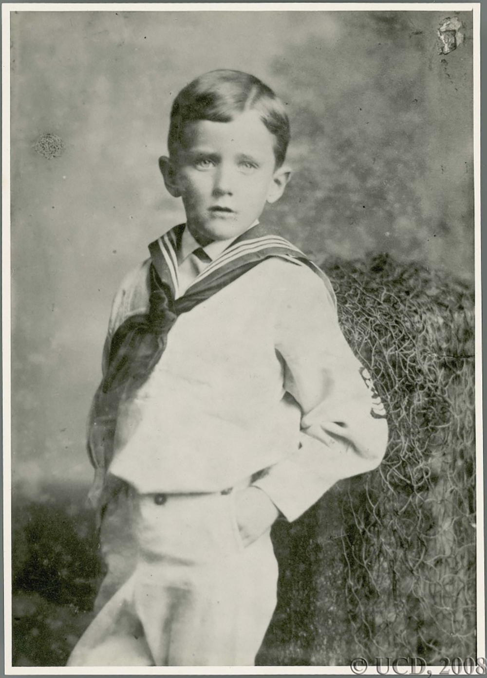 Photograph of James Joyce as a boy